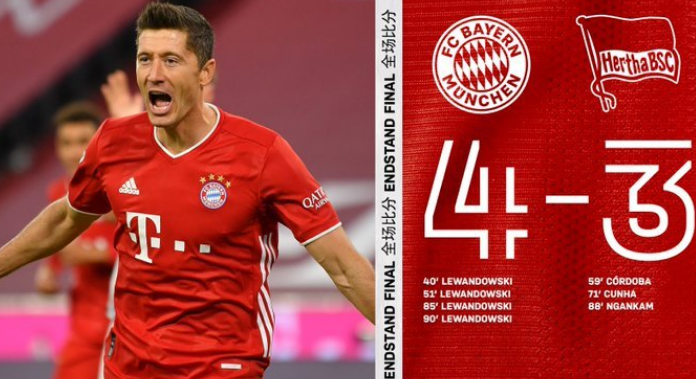 包含莱万多夫斯基连续三场比赛得分超过惊险取胜纳达尔与80激战美国队分钟，窗口期里昂豪取连胜——德甲节点到来瞬间刷屏的词条